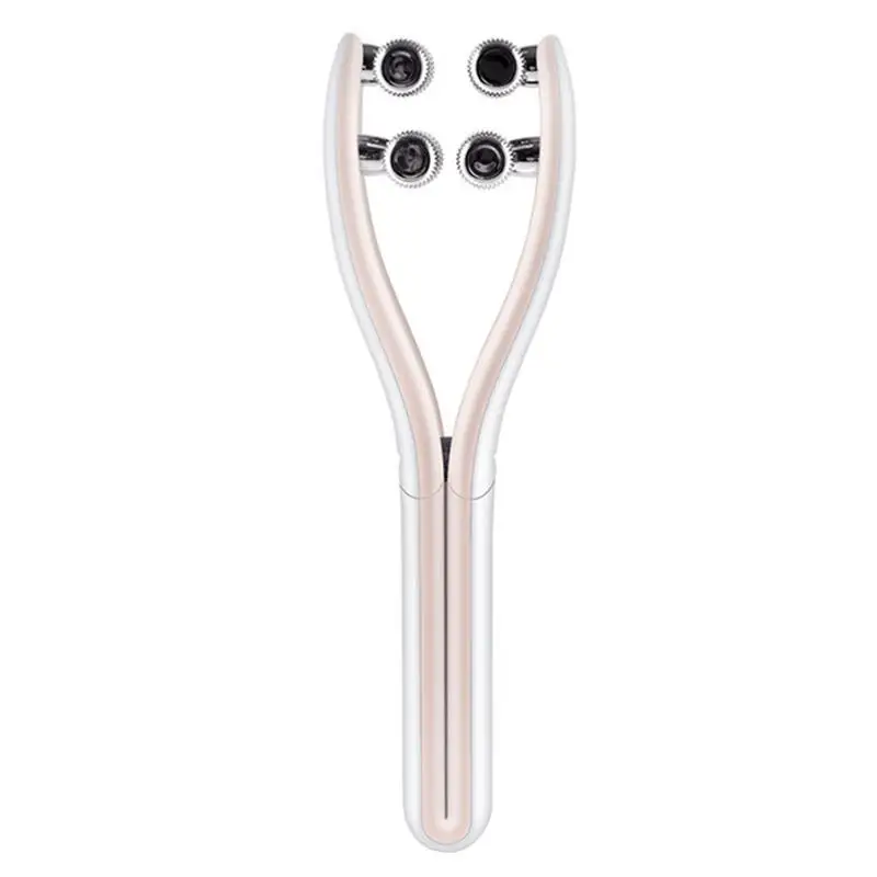 

1 шт. модный Практичный Прочный инструмент для красоты лица массажер для лица 3D ролик для лица для похудения V-образный разминающий лифтинг