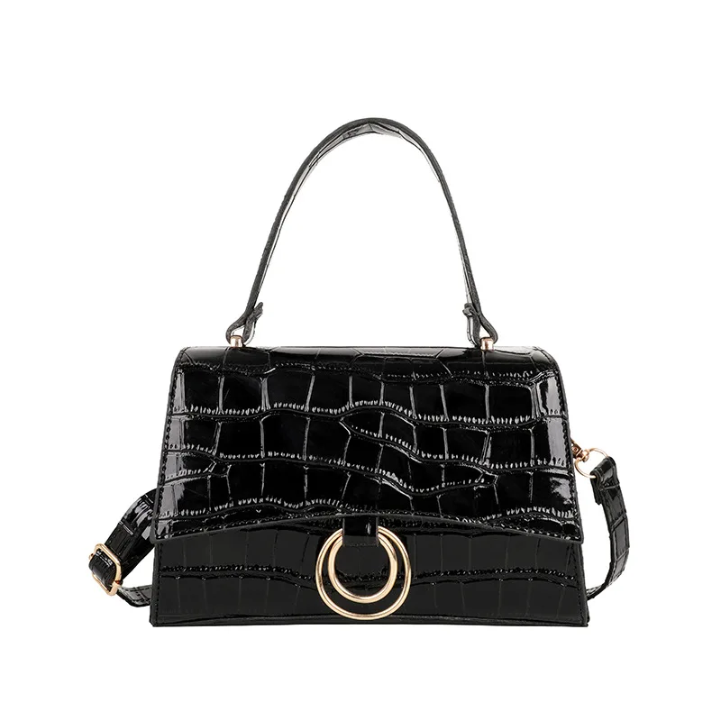 

Mini Stone Pattern PU Leather Crossbody Bags For Women 2021 Designer Shoulder Simple Bag Female Travel Handbags