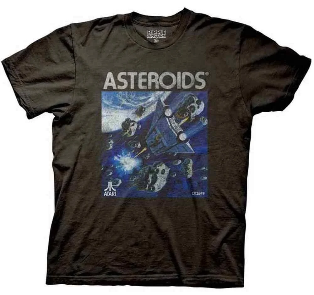 

Atari Classics Asteroids Mens Black T-Shirt