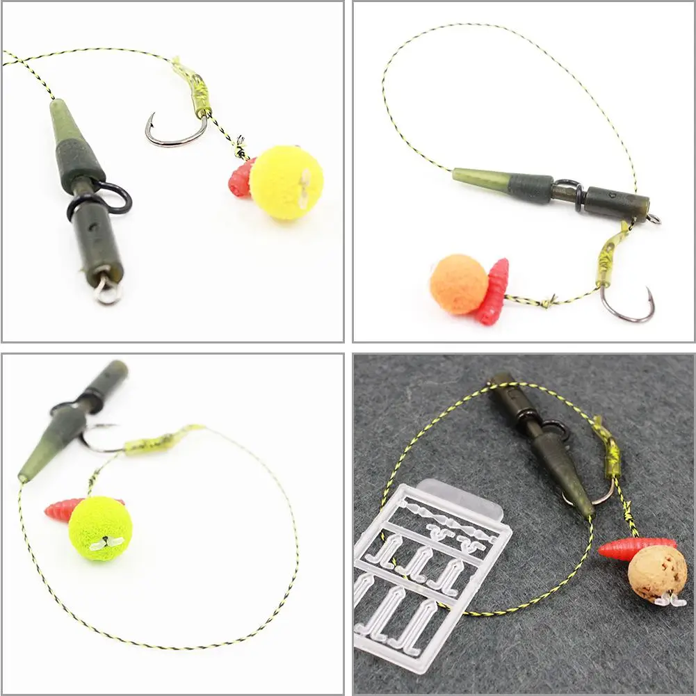 15pcs EVA Float Durable Fishing Lures Classic Delicate Artificial Carp Bait Foam Pop Up Boilies Hair Rig Hookbait Tackle | Спорт и