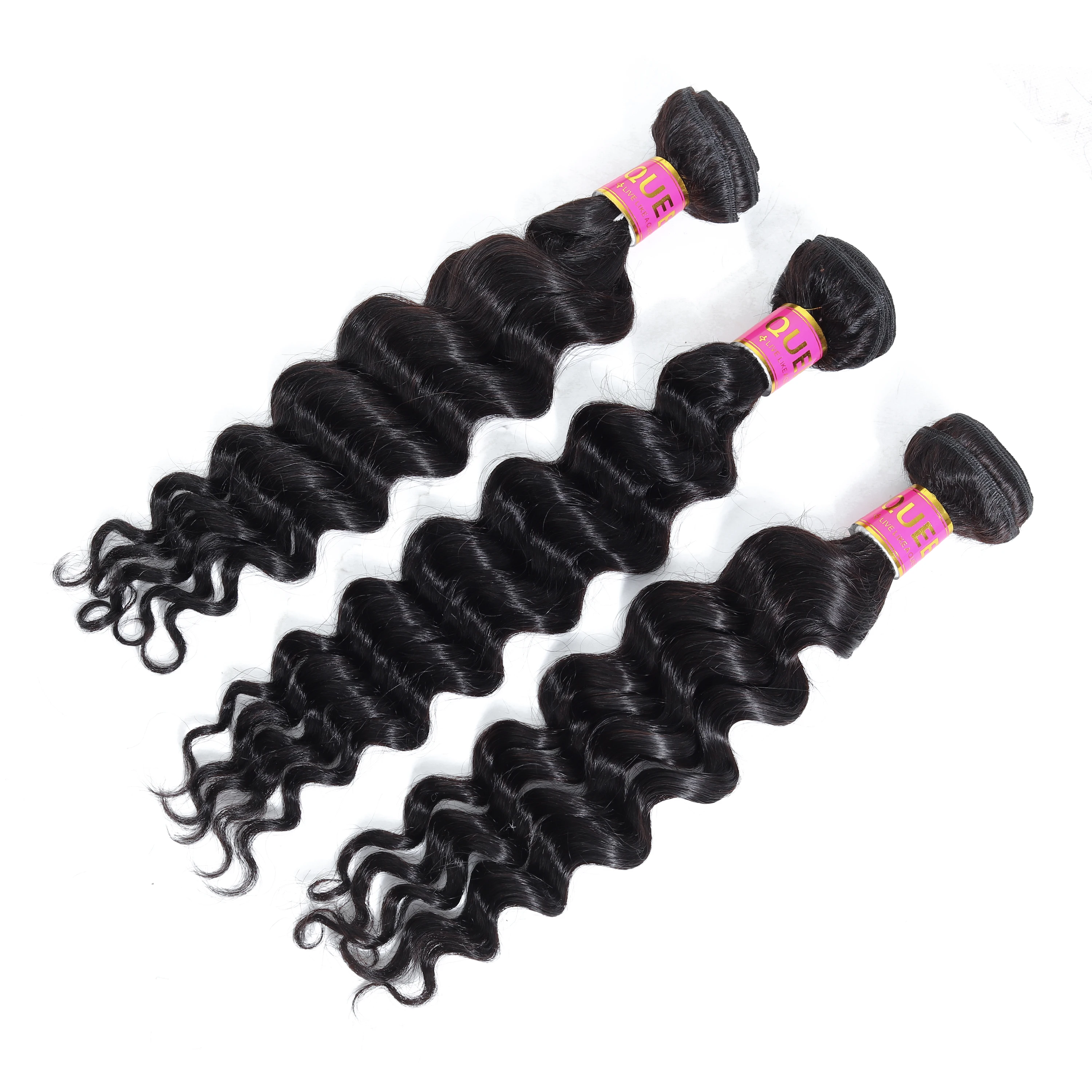 Товары Queen Hair бразильские человеческие волосы 3 пряди застежкой свободные