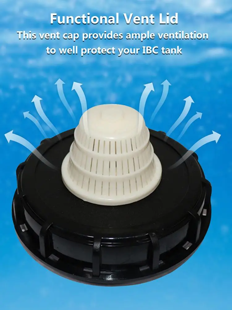 IBC Tote Tank дренажный адаптер Cover Adapter решетка вентиляционной крышки для хранения
