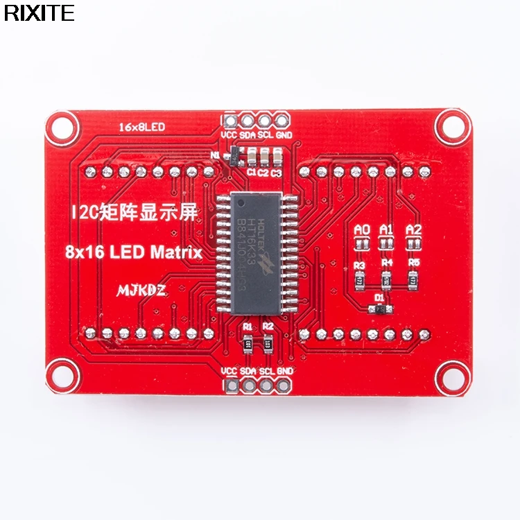

LED Dot Matrix Led Display HT16K33 Matrix 16x8led Screen