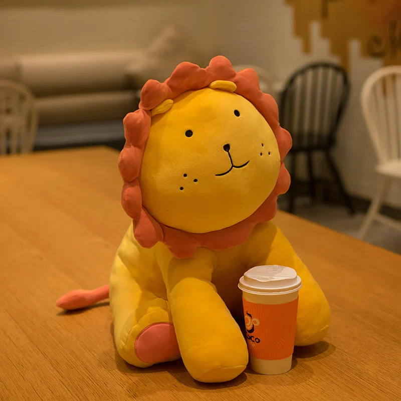 

70cm super soft Lion Plush Toys Kawaii Stuffed Sunshine Lion Stuffed Animal Doll for Children Cartoon Toy Birthday Gifts
