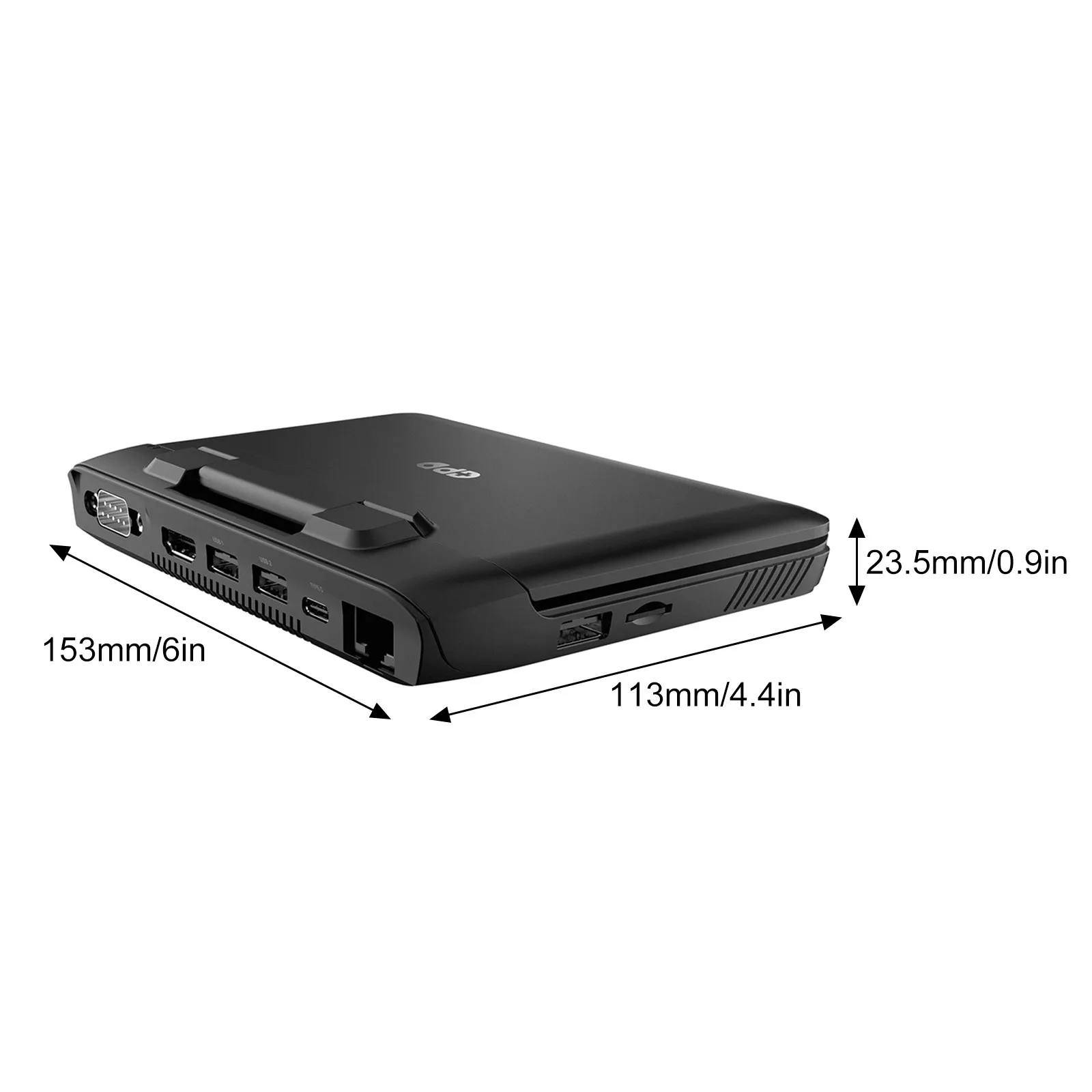 Новинка 2021 карманный ноутбук нетбук компьютер GPD MicroPC 6 дюймов RJ45 RS232