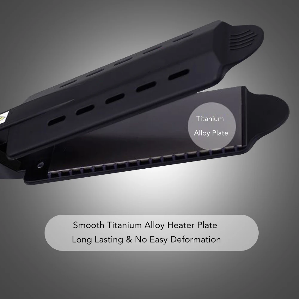 Турмалиновый ионный Выпрямитель для волос выпрямитель из титана