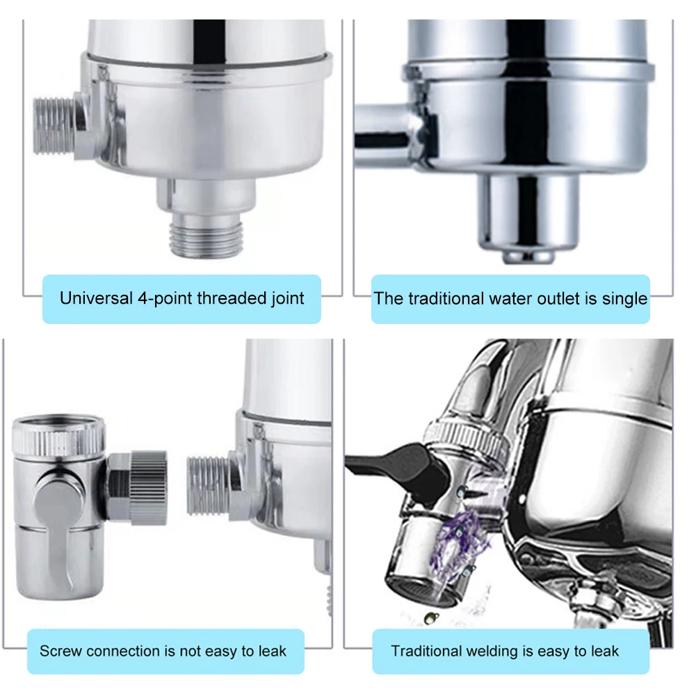 

Home Kitchen For Drinking Sink Accessories Easy Install Remove Impurities Washable Faucet Water Filter Ceramic Percolator Safe