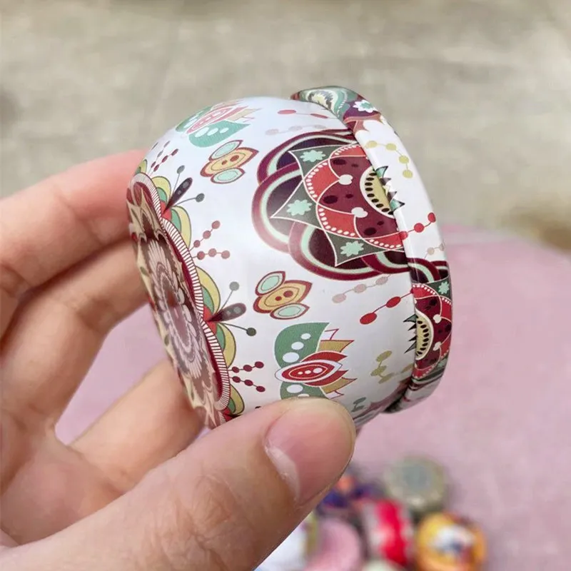 4 шт./лот коробка для хранения в форме барабана розовый чайник коробки конфет