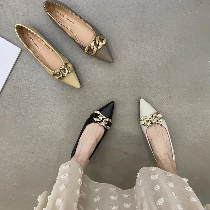 

Женские туфли на плоской подошве XGRAVITY, элегантная Весенняя удобная обувь с острым носком, модель A291, 2023