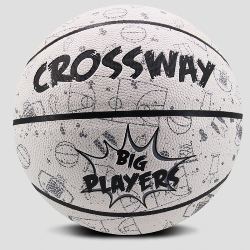 Уличный баскетбольный мяч CROSSWAY Размер 7/6/5 из искусственной кожи баскетбольная