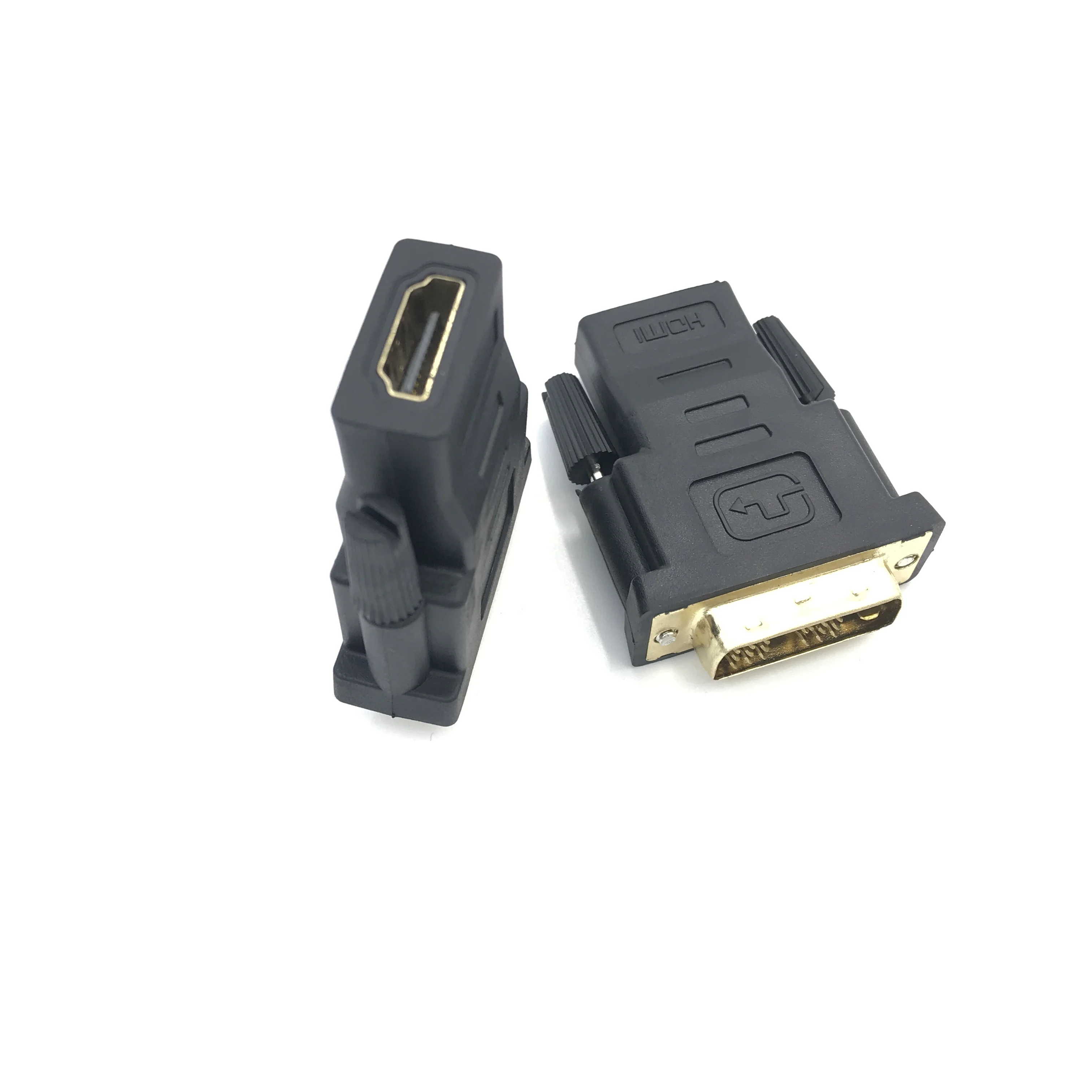 Адаптер HDMI к DVI 18 + 1 папа 19P Тип A мама адаптер DVI-D цифровой визуальный интерфейс