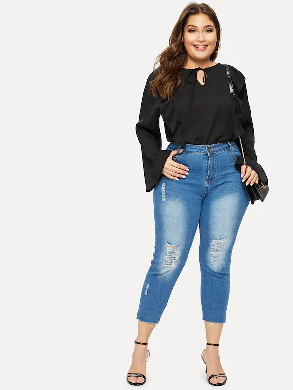 Большие размеры 6XL женская блузка XXXXL горячая Распродажа 2019 летняя новая
