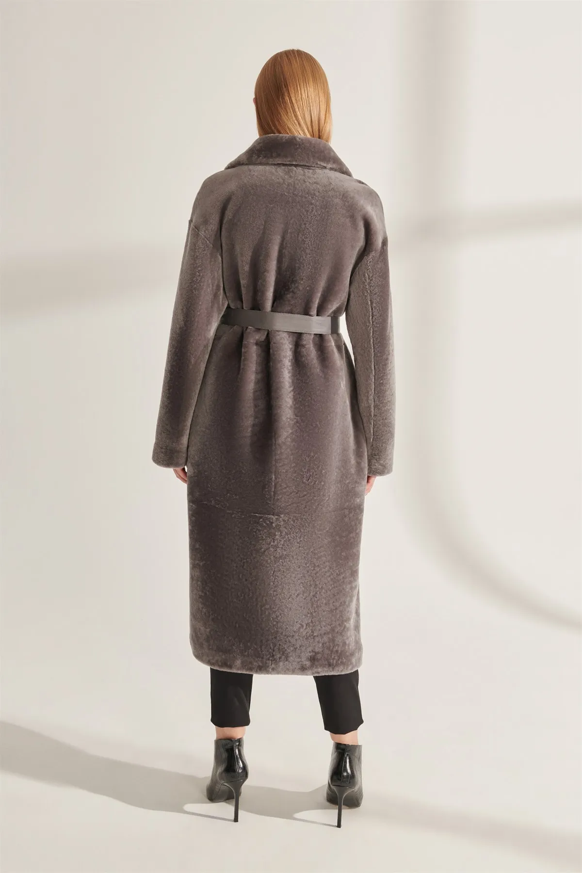 Genuine Fur jackets gray khaki khaki leather large size coat women winter warm waterproof sheepskin Parkas design new street fashion