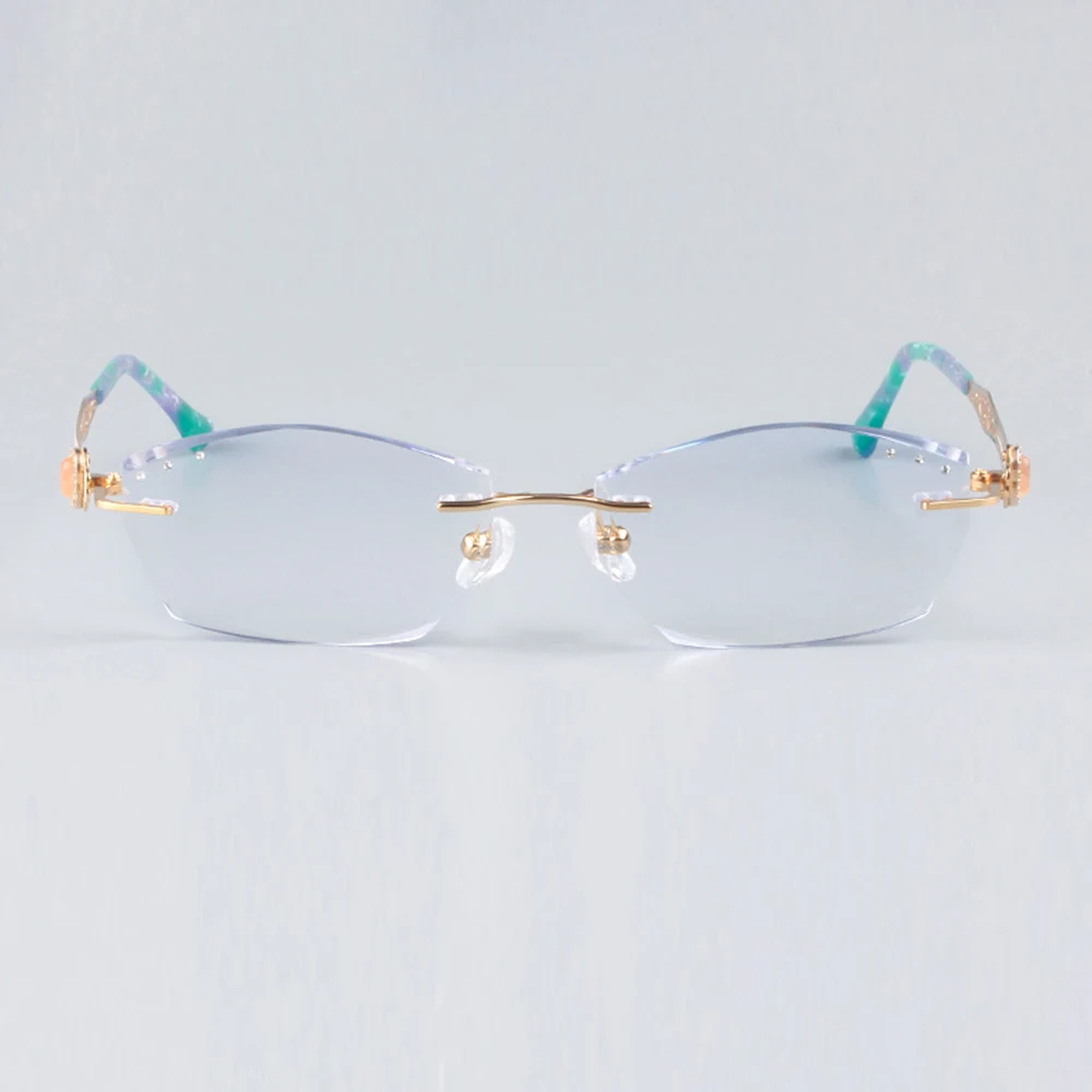 Роскошная Личная индивидуальная ручная оправа из чистого титана