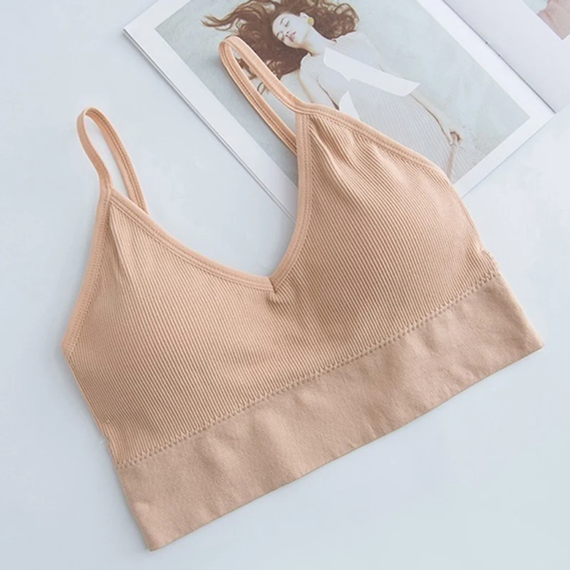 Elastic Gathering Bralette Push Up Bra Summer Anti-light Korean Style Wild Tube Top Sexy No Rims | Женская одежда