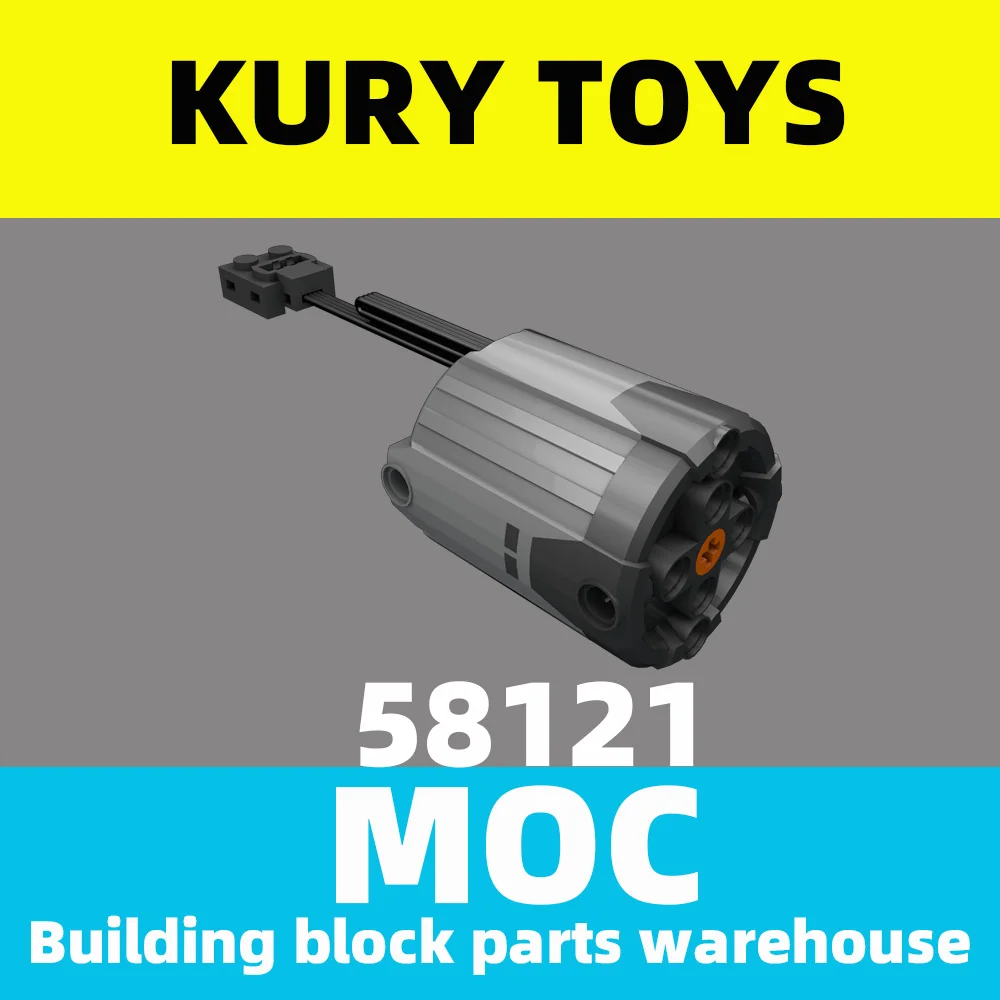Kury Toys DIY MOC для 58121/8882 строительных блоков детали электрического двигателя 9 В