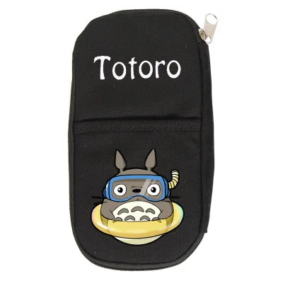 Мой сосед Тоторо Косплей Холст Карандаш чехол на молнии мультфильм Косметика