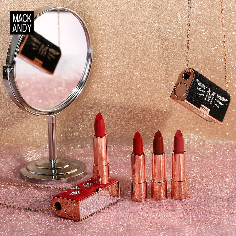 Модная матовая помада в Корейском стиле косметический макияж бархатная губная