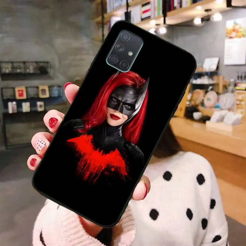 

YJZFDYRM Superhero Batwoman Luxury Unique Phone Cover For Samsung Galaxy A01 A11 A31 A81 A10 A20 A30 A40 A50 A70 A80 A71 A91 A51
