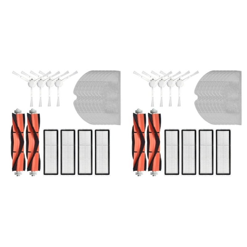 

Washable Vacuum Cleaner Accessories For Xiaomi 1C Robot Vacuum Mop Roller Side Brush Hepa Filter Mop Cloth Parts Kit