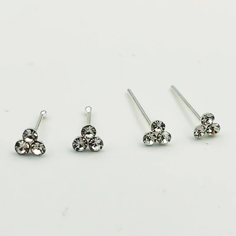 Женское серебряное украшение для пирсинга в виде носа|Украшения волос броши и