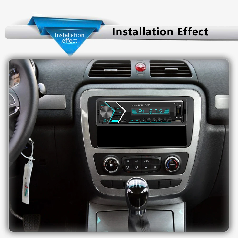 SWM 505 автомобильный Радио BT U диск TF карта MP3 плеер Авто Стерео Поддержка аудио