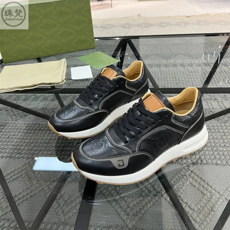 

Мужские кроссовки из натуральной кожи, на шнуровке