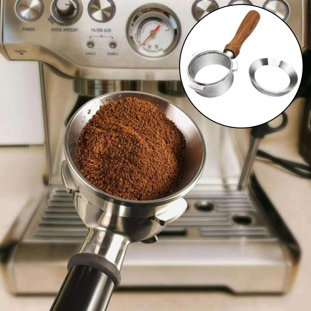 

54mm Coffee Bottomless Portafilter Dosing Ring For Breville 870/878/880 Filter Bottomless Coffee Handle