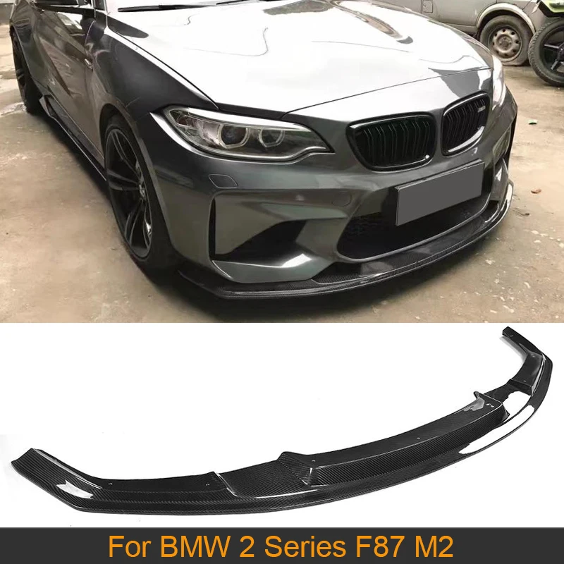 Спойлер для переднего бампера из углеродного волокна BMW 2 серии F87 M2 Coupe Door 2016 2018