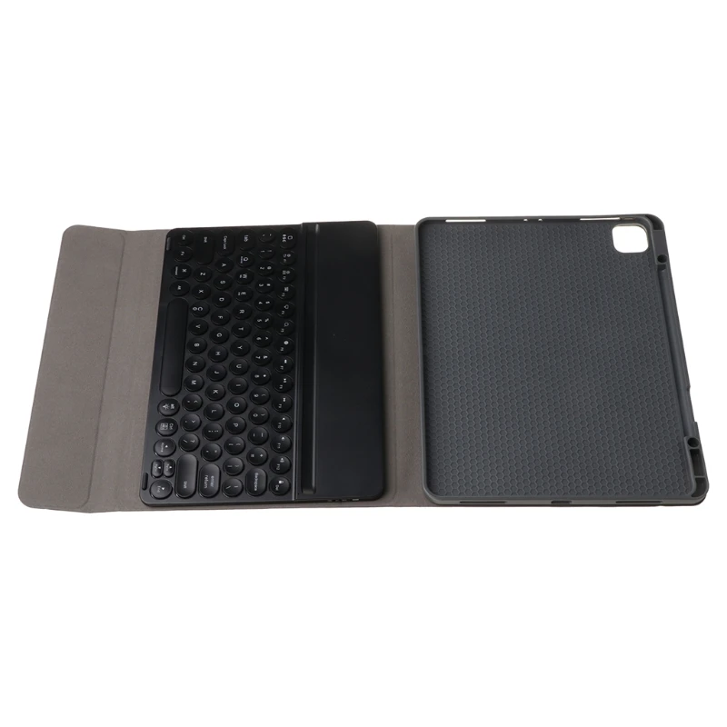 

for ipad Pro 12.9" 2020 Case with Keyboard Pencil Holder Backlit Tablet Cover
