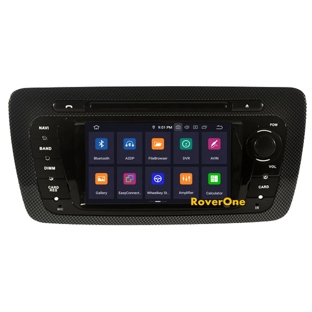RoverOne Android 9,0 Восьмиядерный автомобильный Радио DVD gps для сиденья Ibiza сенсорный экран мультимедийный плеер головное устройство Bluetooth HD камера