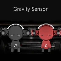 car holder gravity support car air outlet mobile phone bracket triangle support more stable as a creative gift auto accessories