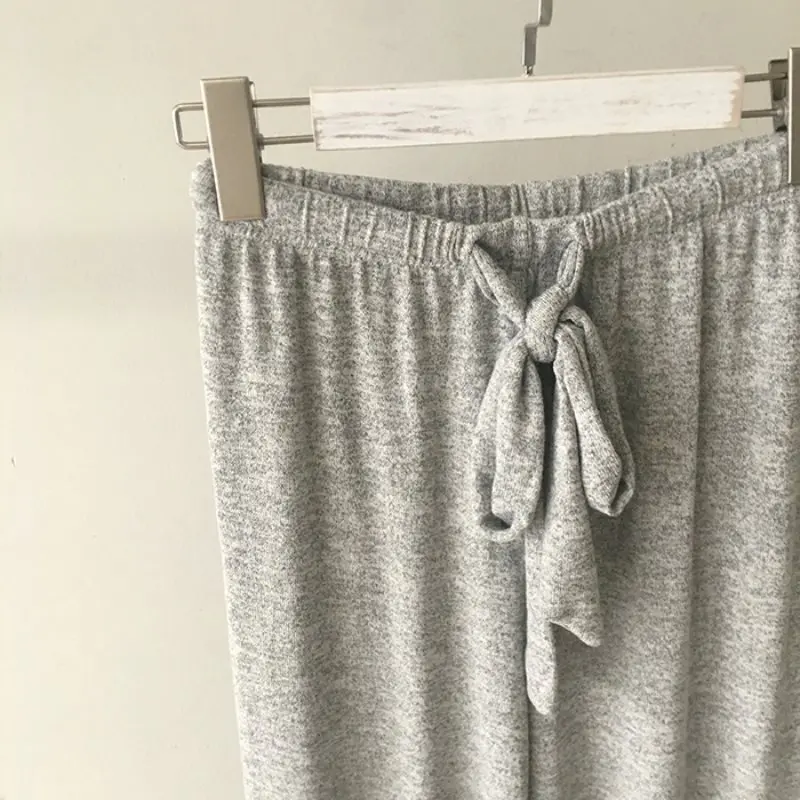 Женский спортивный костюм из двух предметов однотонный Повседневный Свободный