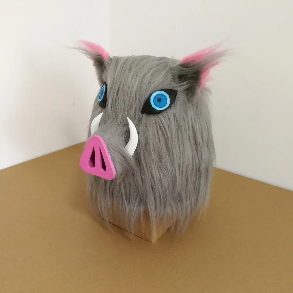 Маска иносукэ из хэшибиры рассекающая демонов киметасу костюм для косплея