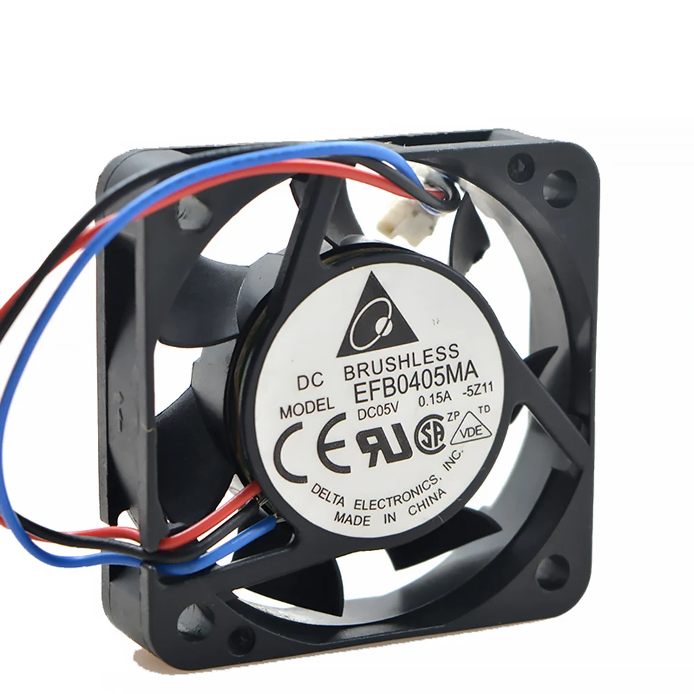 Original DELTA EFB0405MA 5V 0.15A 4CM 4010 cooling fan 40x40x10mm