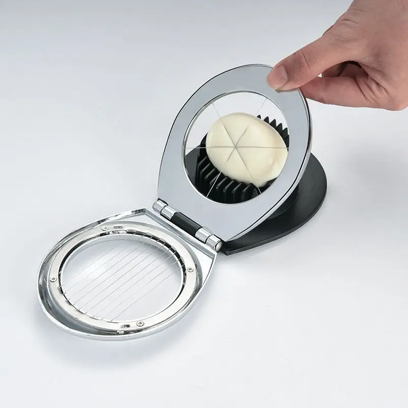 Slicer для яиц из алюминиевого сплава Многофункциональные яйца Фрукты Клубника Slicers