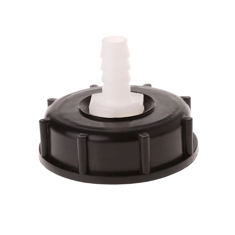 

2021 New IBC Tote Tank Food Grade Drain Adapter 2.36\" Coarse Thread To 12mm Hose Faucet Valve