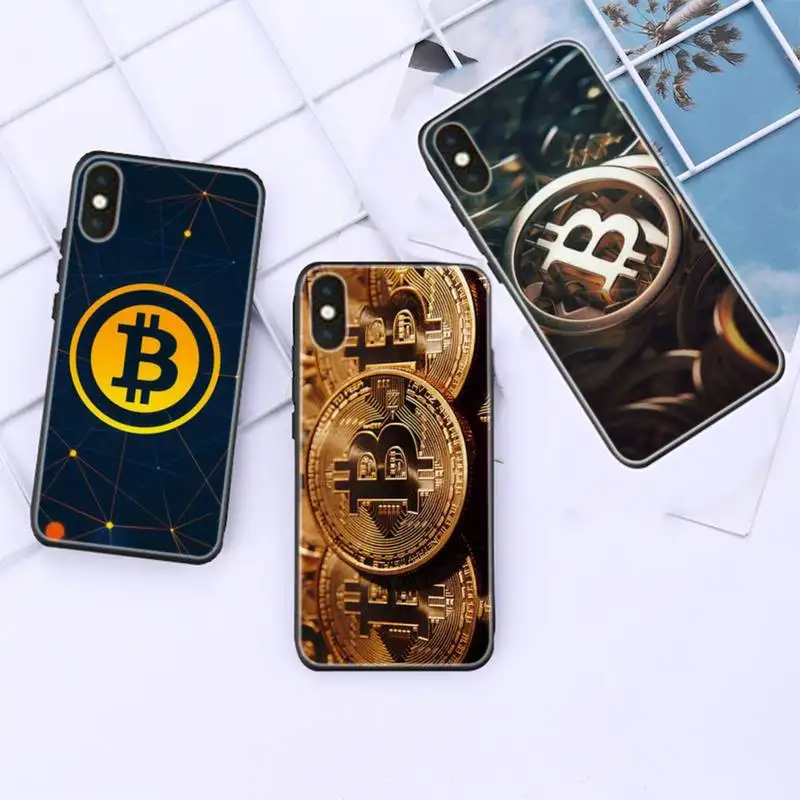 

I Love Accept Bitcoin Phone Case For Iphone 6 6s 7 8 Plus XR X XS XSmax 11 12 Pro Mini Max