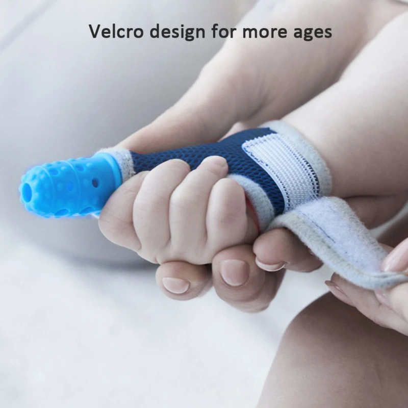 Baby Silicone Mitts Teething Toy Teether Newborn Chewable Nursing Teether Natural stop Sucking Thumb Toys