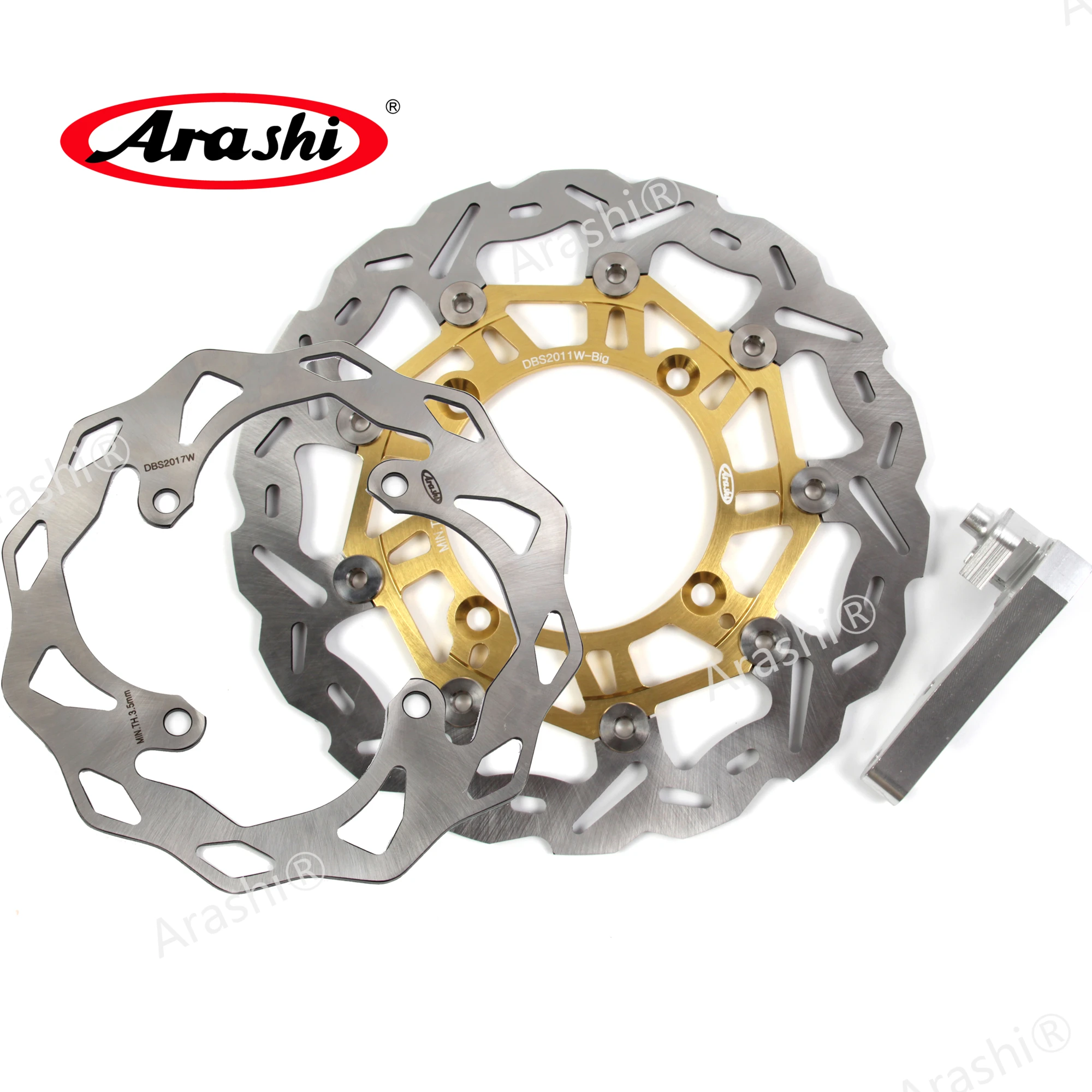 Араши для KAWASAKI KXF KX F 250 450 2006 2014 ЧПУ передние и задние тормоза дисковые роторы KX250F