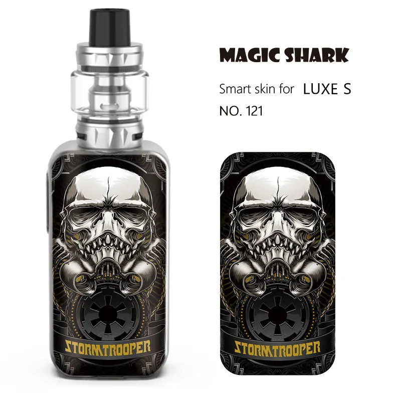 Magic Shark Dog Tiger God of War Super Hero Sticker Case Cover Film for VAPORESSO Luxe S 116-129 | Мобильные телефоны и