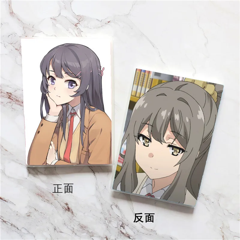 Rascal Does Not Dream of Bunny Girl Senpai Cosplay Notebook Cartoon Note Book Japanese Anime School Student Diary | Тематическая