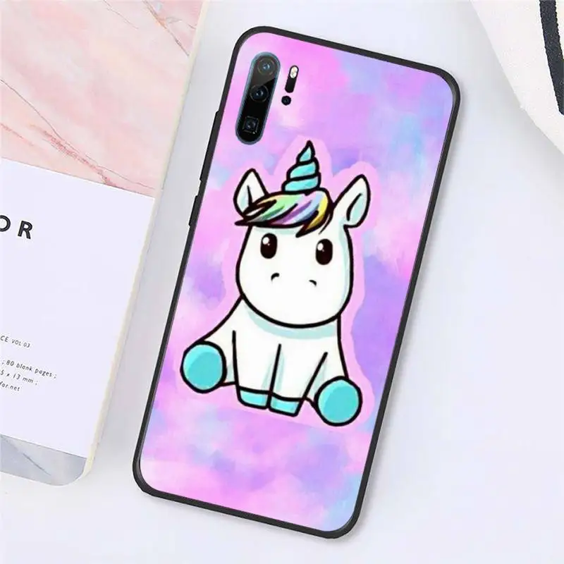 

rainbow unicorn cute cartoon animal Phone Case For Huawei honor Mate P 10 20 30 40 Pro 10i 9 10 20 8x Lite Y91C V17 6.38 6.44