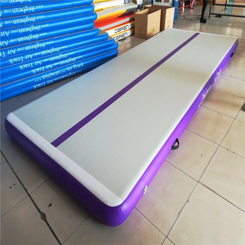 Продажа Коврик для йоги 4*2*0,2 м, надувной матрас для гимнастики