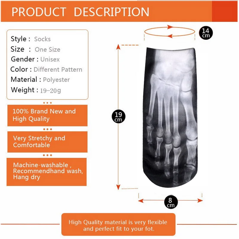 Симпатичные женские носки лодочки с рисунком животных и продуктов дизайнерские