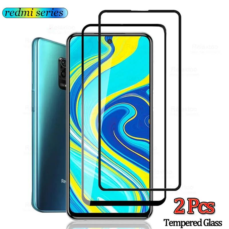 

2PCS Tempered Glass for Xiaomi Redmi Note 9S 9 Pro Max Screen Protector for redmi note 9s s9 not 9pro not9s 9 pro Protective Fil