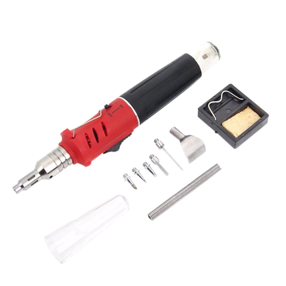 Профессиональный бутановый Газовый паяльник 10 в 1 Аккумуляторный сварочный