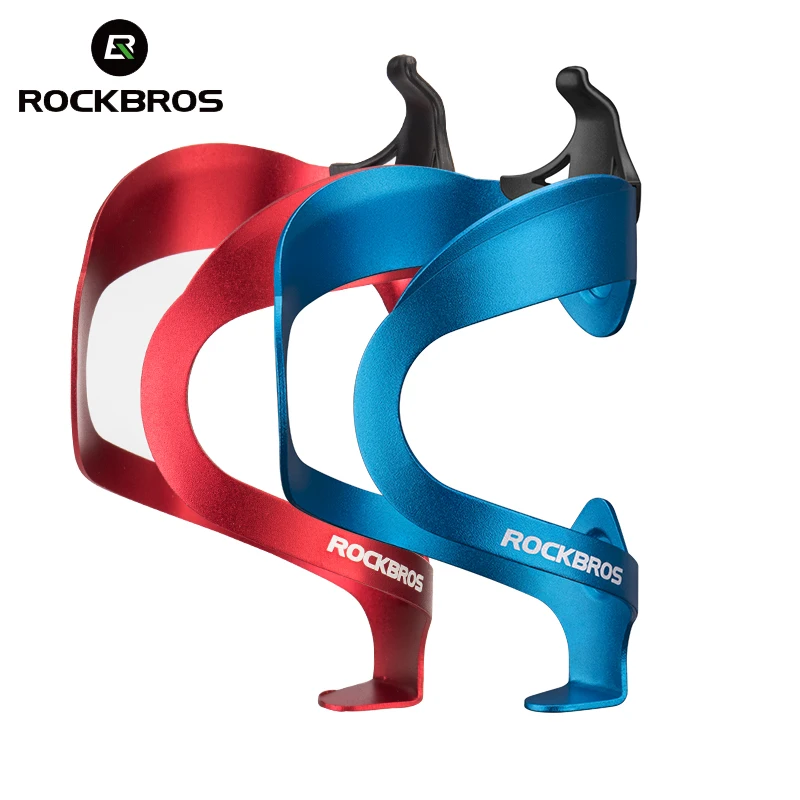 ROCKBROS велосипедный регулируемый держатель для бутылки воды MTB велосипед велосипедный держатель для бутылки алюминиевый сплав Сверхлегкий держатель для руля