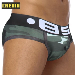 Мужские трусы-брифы, нижнее белье для геев, сетчатые трусы-плавки, плавки, нижнее белье для мужчин, мужские трусы, Cueca BS141