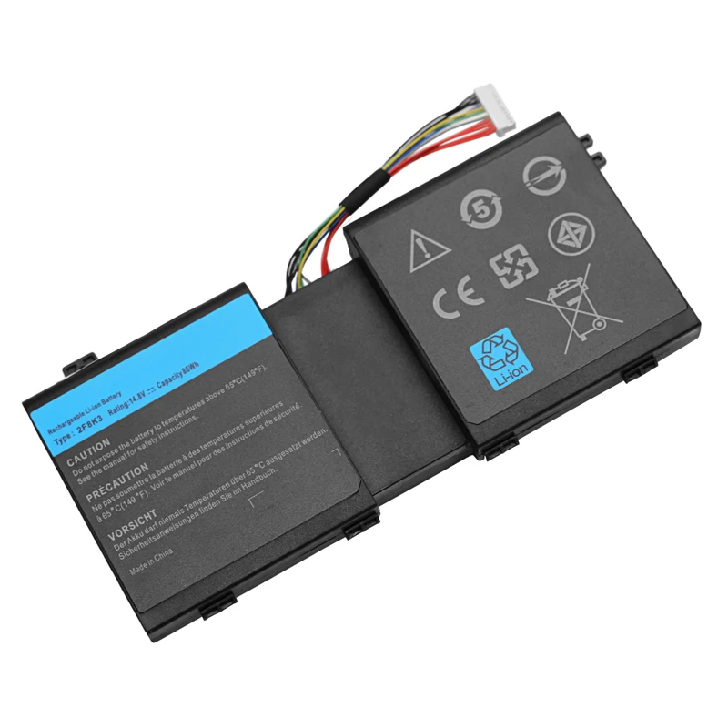 Аккумуляторная батарея Golooloo 8 ячеек для ноутбука Dell Alienware 17 17X R1 A17 A18 18 18X Φ 2F8K3 G33TT